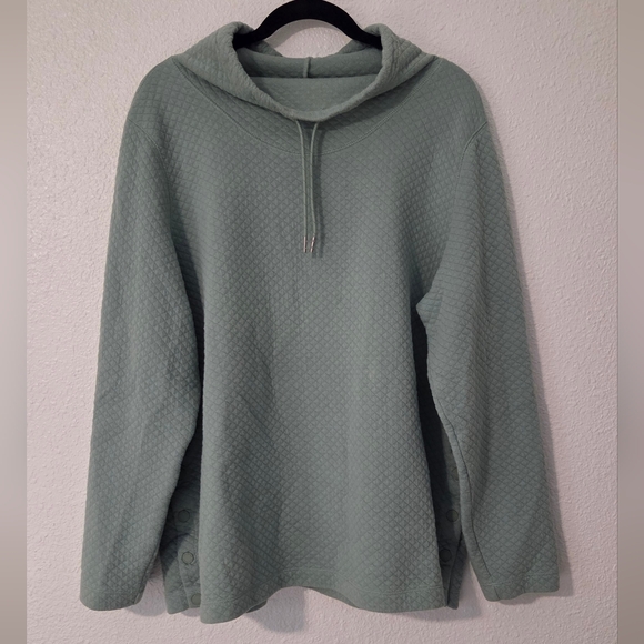 L.L.Bean 2X Plus Quilted Hoodie | Gorpcore Outdoor Cozy Hiking Pullover - Picture 1 of 7